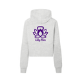 Cropped Half-Zip Hoodie