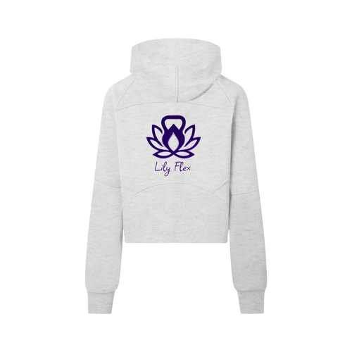 Cropped Half-Zip Hoodie