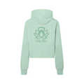 Cropped Half-Zip Hoodie