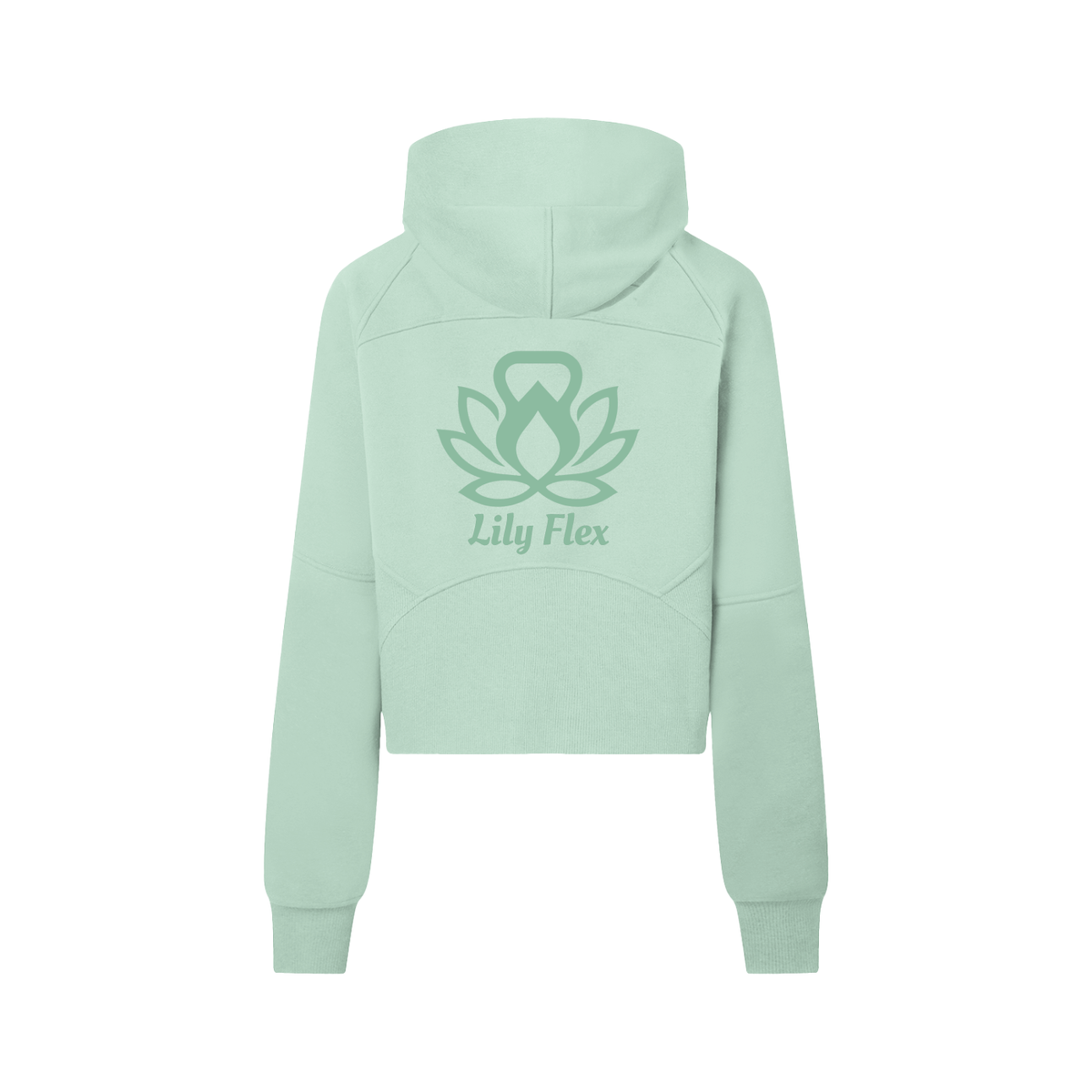 Cropped Half-Zip Hoodie